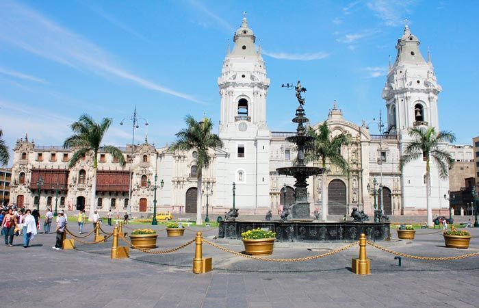 Tourist Attractions in Lima Peru Cathedral of Lima