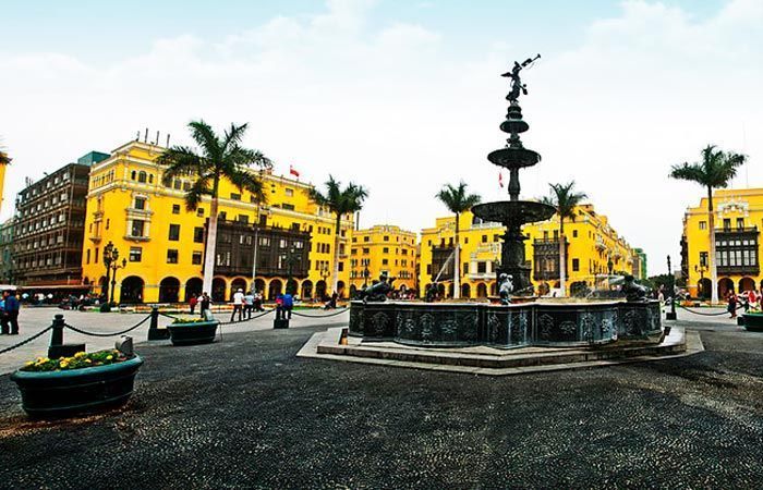 Tourist Attractions in Lima Peru, Main Square of Lima