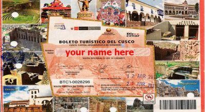 Billet touristique de Cusco?