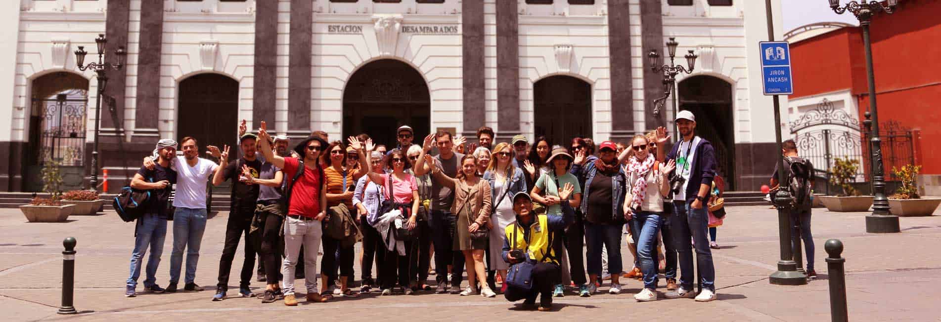 free walking tour lima