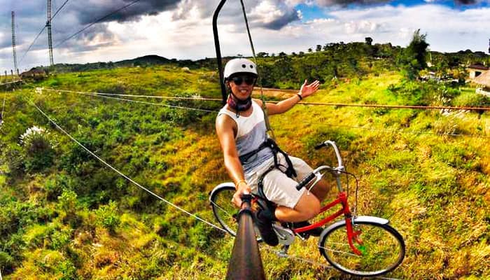 Sky bike, Rappel y Via Ferrata en Cachimayo