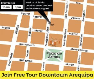 free walking tour arequipa