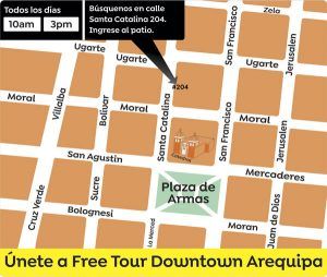 free walking tour arequipa