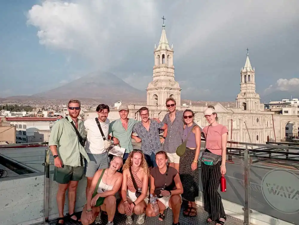 free walking tour arequipa