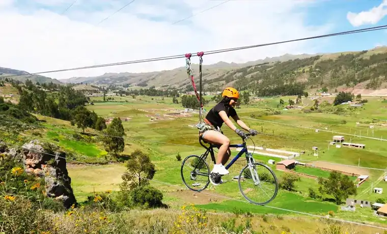 Sky-bike, Rappel y Via Ferrata en Cachimayo
